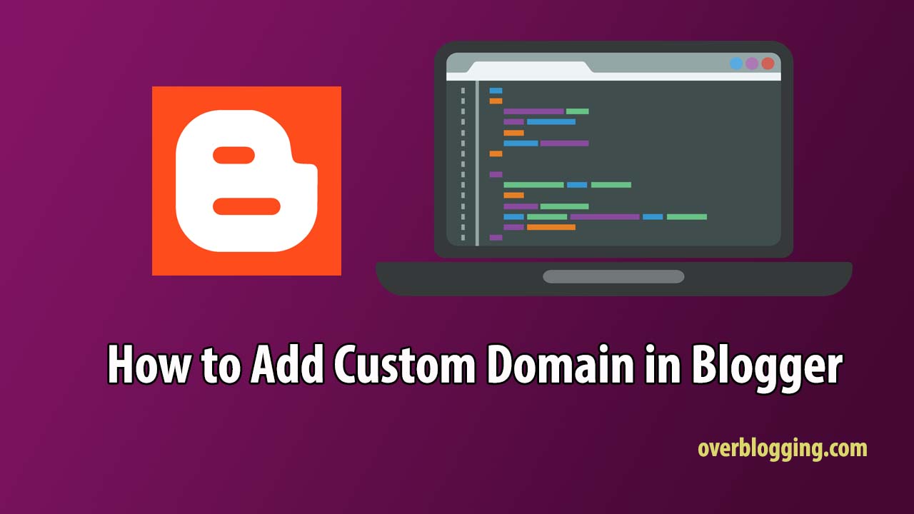 add custom domain in blogger