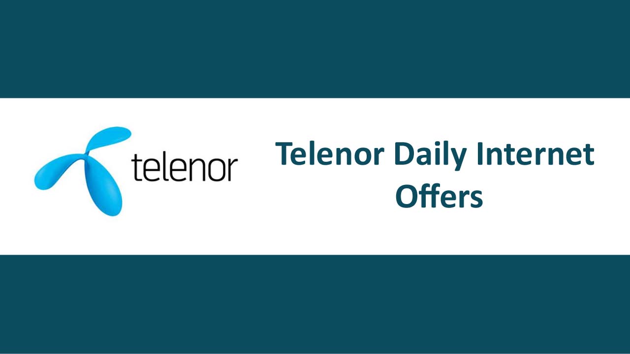Telenor Postpaid Daily Internet Package Code